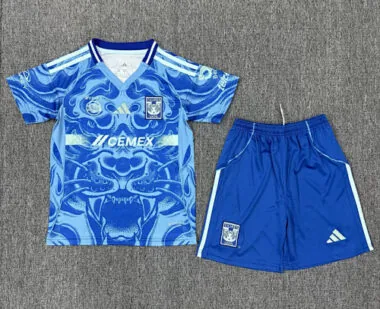 25-26 Kids Tigres Away Kit Cheap Football Jersey Wholesale Yupoo