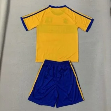 23-24 Equipamentos infantis dos Tigres UANL – Edição Especial: Conjuntos infantis amarelos