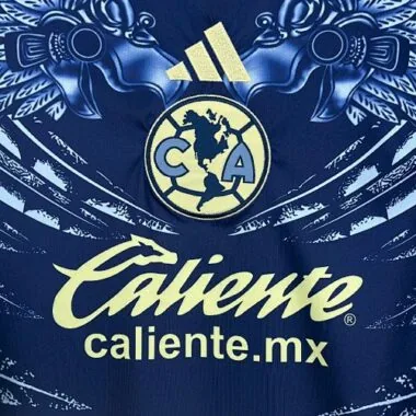 25-26 Club America Away Kit Long Sleeves S-2XL Cheap Football Jersey Wholesale Yupoo