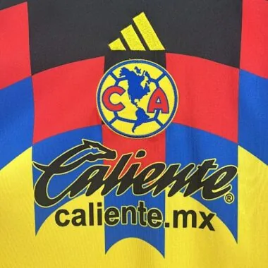 25-26 Club America Home Kit Long Sleeves S-2XL Cheap Football Jersey Wholesale Yupoo