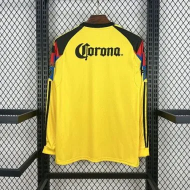 25-26 Club America Home Kit Long Sleeves S-2XL Cheap Football Jersey Wholesale Yupoo