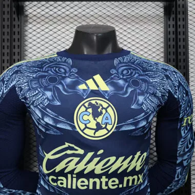 2025/26 Club America Away Long Sleeve Kit Player Version Shirt