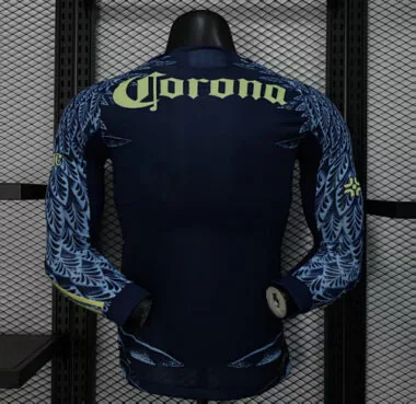 2025/26 Club America Away Long Sleeve Kit Player Version Shirt