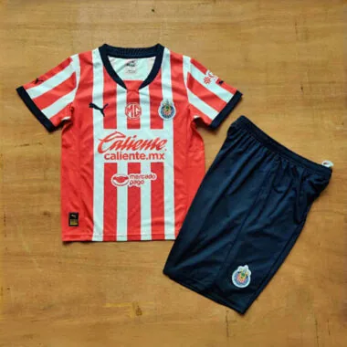 2024/25 Chivas Guadalajara Home Kid Kits Youth Apparels