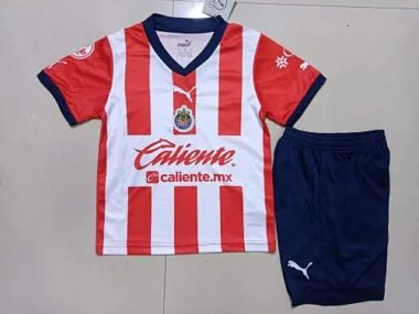 2022/23 Chivas Guadalajara home kids kit
