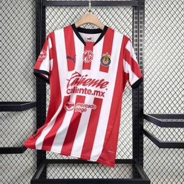 24-25 Chivas Guadalajara Home Kit Soccer Uniform