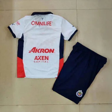 Maillots enfants Chivas Guadalajara (à l'extérieur) 24-25 - Vêtements pour jeunes