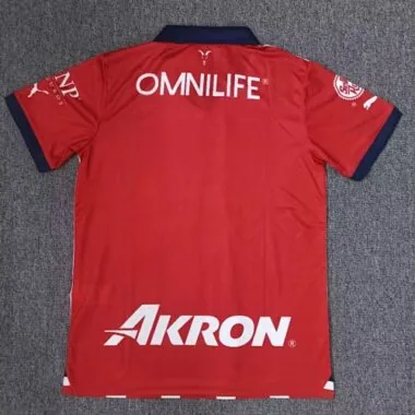23-24 Chivas Guadalajara Home Kit Red&White