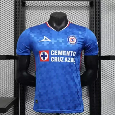 25-26 Player Cruz Azul Home Kit S-3XL Cheap Football Jersey Wholesale Yupoo