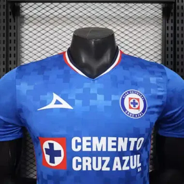 25-26 Player Cruz Azul Home Kit S-3XL Cheap Football Jersey Wholesale Yupoo