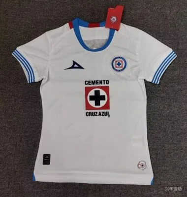 24-25 Cruz Azul Away Woman Soccer Jerseys Yupoo