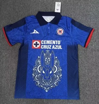 23-24 Cruz Azul Special Edition Blue Home Style Shirt