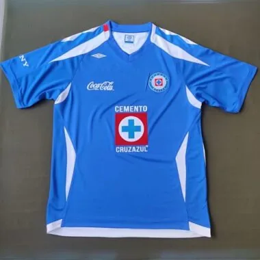 Camiseta retro del Cruz Azul de 2008 (equipo local)
