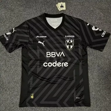 2023/24 Rayados Monterrey Goalkeeper Black Kit