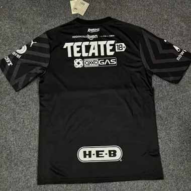 2023/24 Rayados Monterrey Goalkeeper Black Kit