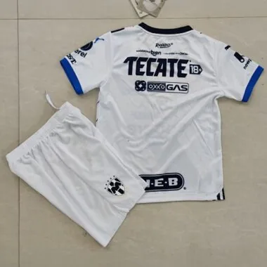 23-24 Rayados Monterrey Away Kids Kits Children Shirt