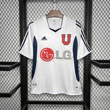 Equipación retro de visitante de la Universidad de Chile de 2003. Uniforme vintage. Proveedor de camisetas AAAA: Yupoo