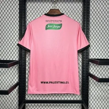 24-25 Palestino roze voetbalshirts met graffitipatroon van Yupoo, maten S-4XL