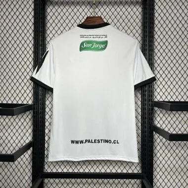 24-25 Palestino White Graffiti Soccer Jerseys Yupoo S-4XL