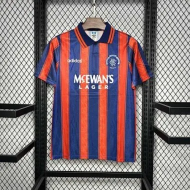 Maglia vintage Rangers 93-94 in trasferta, modello retrò, Sport AAAAJersey Yupoo