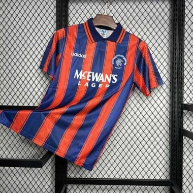 Maglia vintage Rangers 93-94 in trasferta, modello retrò, Sport AAAAJersey Yupoo