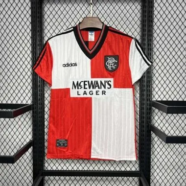 Camiseta retro de los Rangers de la temporada 95-96, para partidos fuera de casa, estilo vintage, Sport AAAAJersey, Yupoo