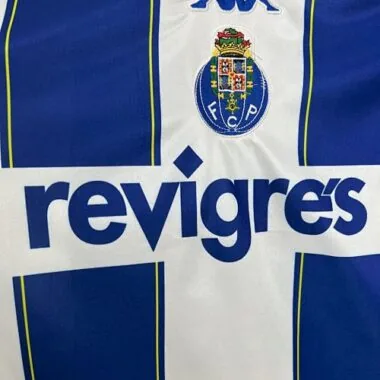 Camisa de jogo em casa do Porto, modelo retro 1999-00, tamanhos S a XXL