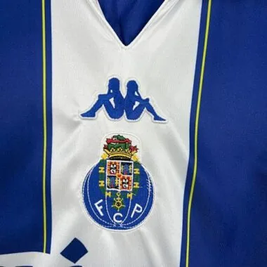 Camisa de jogo em casa do Porto, modelo retro 1999-00, tamanhos S a XXL