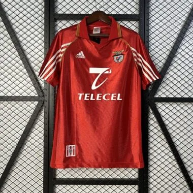 98-99 Benfica Home Retro Kit Vintage Shirt