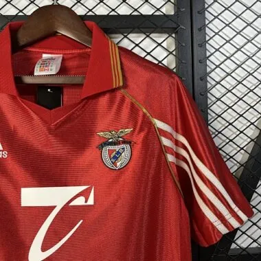 98-99 Benfica Home Retro Kit Vintage Shirt