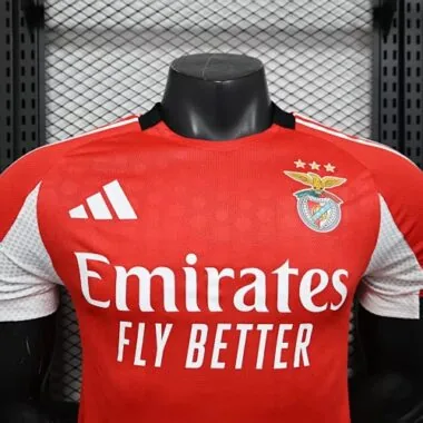 2025/26 Benfica Home Kit Player Version Shirt