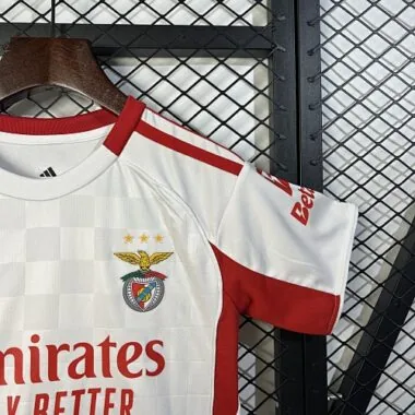 25-26 Kids Benfica Third Away Soccer Jersey 16-28