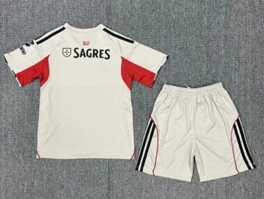 2025/26 Kids Benfica Away Soccer Jersey16-28