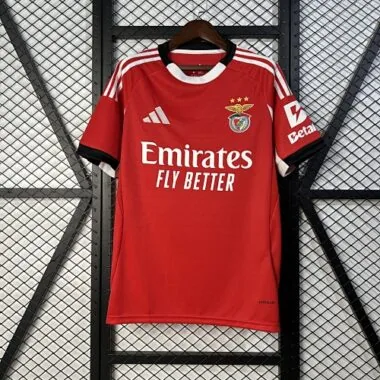 2025/26 Benfica Home Kit Soccer Uniform