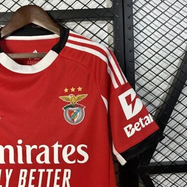 2025/26 Benfica Home Kit Soccer Uniform