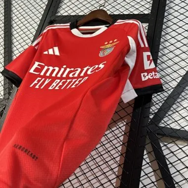 2025/26 Benfica Home Kit Soccer Uniform