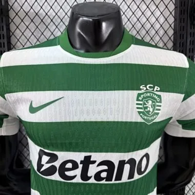 25-26 Sporting Lissabon thuisshirt, spelersversie