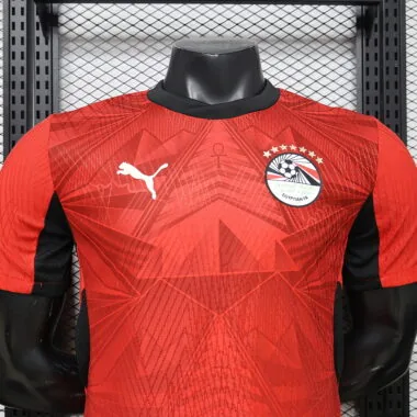 2026 Player Egypt Home Kit S-3XL World Cup Cheap Football Jersey Wholesale Yupoo