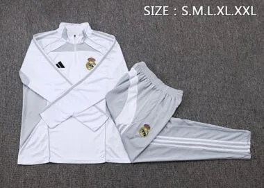 25-26 Real Madrid Training Kits Tracksuits Sweatshirt Cheap Jersey Wholesale Yupoo