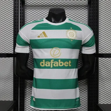 26-27 Player Celtic Home Kit Cheap Football Jersey Wholesale Yupoo