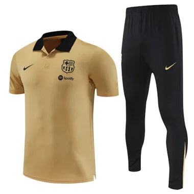 25-26 Barcelona Training Kits Tracksuits Polo Cheap Football Jersey Wholesale Yupoo