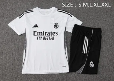 25-26 Real Madrid Training Kits Tracksuits Cheap Football Jersey Wholesale Yupoo