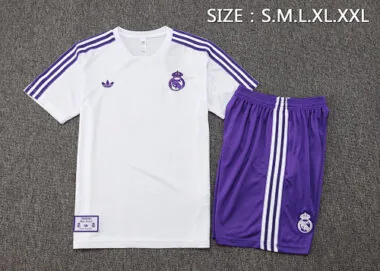 25-26 Real Madrid Training Kits Tracksuits Cheap Football Jersey Wholesale Yupoo