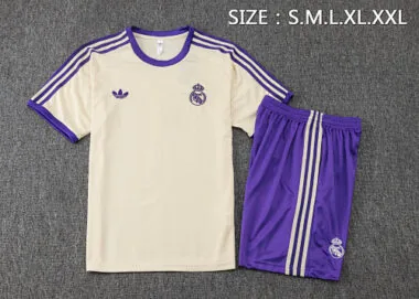 25-26 Real Madrid Training Kits Tracksuits Cheap Football Jersey Wholesale Yupoo