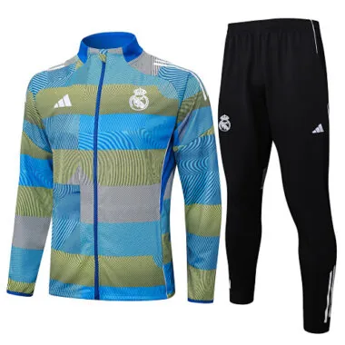 25-26 Real Madrid Training Kits Jacket Tracksuits Cheap Football Jersey Wholesale Yupoo