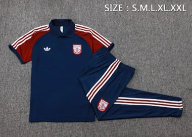 25-26 Arsenal Training Kits Polo Tracksuits Cheap Football Jersey Wholesale Yupoo