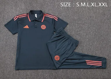 25-26 Bayern Training Kits Polo Tracksuits Cheap Jersey Wholesale Yupoo