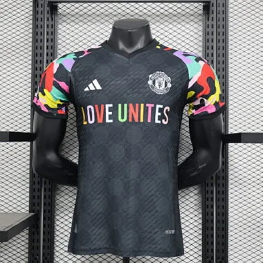 2023/24 Manchester United pre-match player version jersey