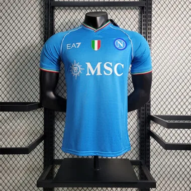 23-24 Players Napoli Home Size S-XXL Soccer Jersey
