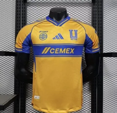 25-26 Player Tigres Home S-XXL Cheap Football Jersey Wholesale Yupoo